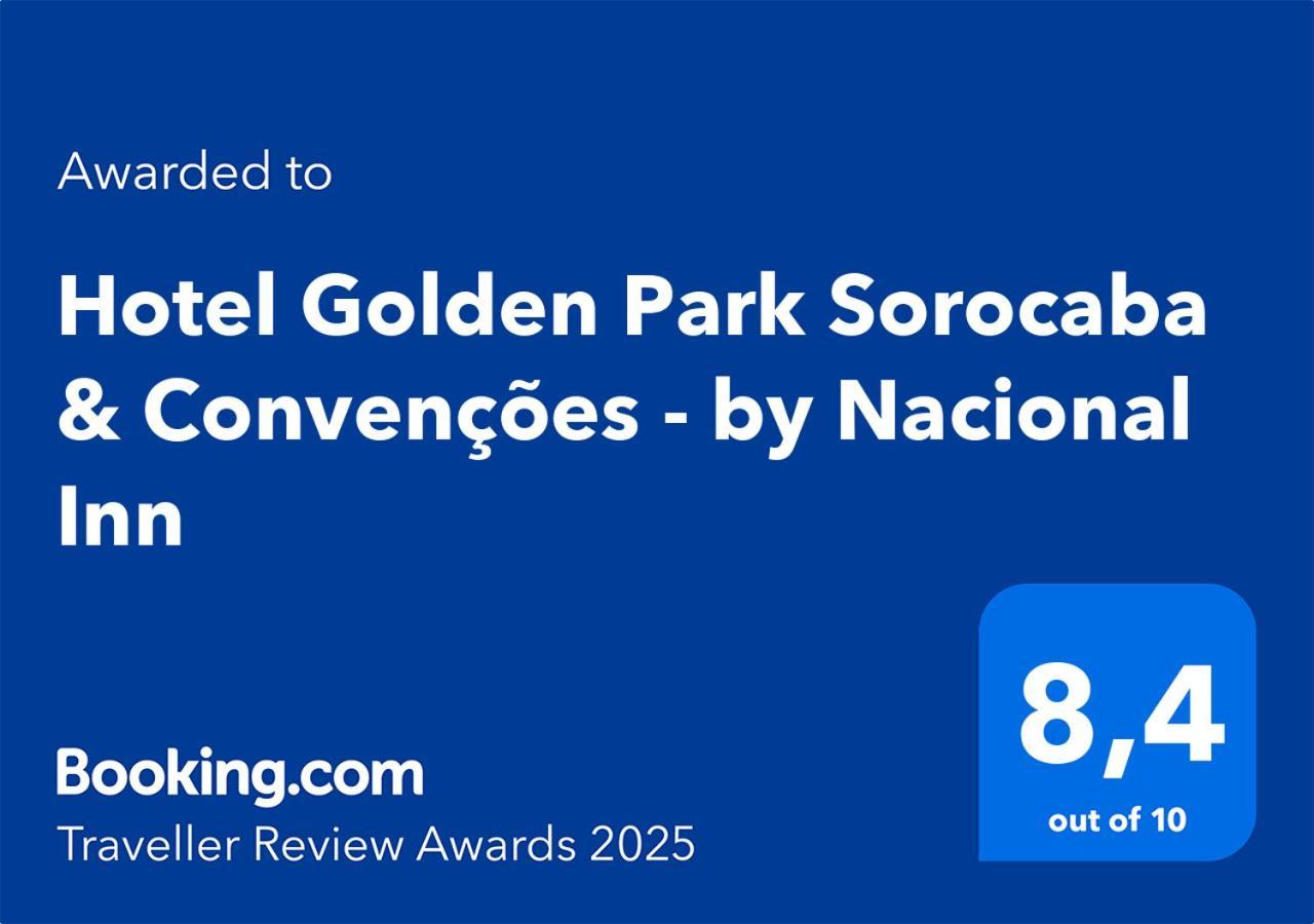 Hotel Golden Park Sorocaba & Convencoes By Nacional Inn Esterno foto